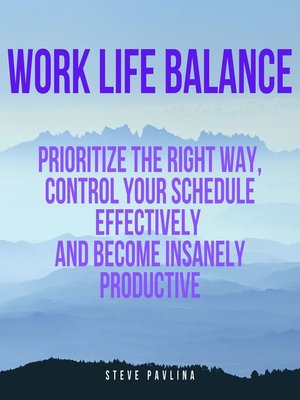 cover image of Work Life Balance